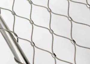 China Stainless Steel Aviary Net 316L Stainless Steel Mesh For Bird Aviary factory