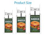 3000:1 Touch Infrared Screen Hanging Digital Signage Double Sided