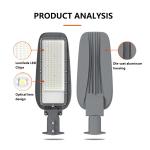 KCD Waterproof IP65 Durable Aluminum Housing Pc Lens Ac Lamp Lights 100w Led