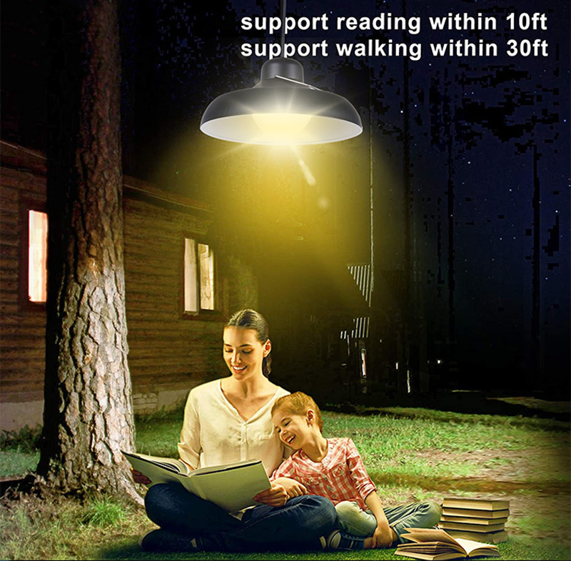 Work LED Shed Solar Light Kits 6500K For Camping Yard Solar Garden Lamp