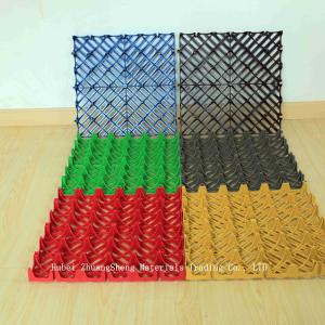 China 3.9mm Plastic Walkway Grating/ Plastic Permeable Floor / Outdoor Non Slip Plastic Flooring By Plastic Injection Molding factory