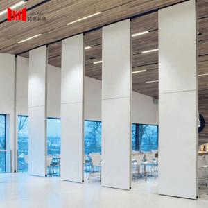 China 110mm Soundproof Movable Room Partition Aluminum Frame Fabric Surface factory