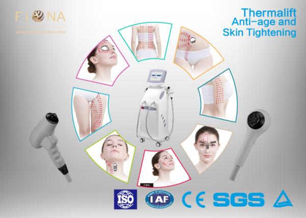 Thermagic Fractional Rf Radio Frequency Skin Tightening Machine , Rf Face Lift