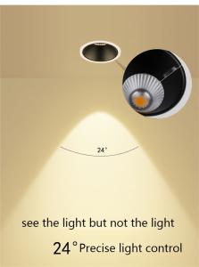 China LED φ185mmxH80mm Mini Ceiling Spotlights 20W Power Consumption 6000K factory