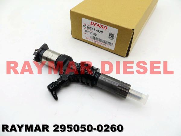 DENSO Genuine common rail fuel injector 295050-0260 for MITSUBISHI 6M60 EURO 5