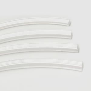 Custom Flexible Waterproof White Black Silicone LED RGB Ribbon Neon