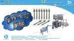 Furniture accessories, screw, dowel, eccentric gear, counting packing machine
