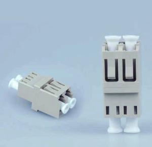 China LC / PC Multimode Fiber Optic Adapter Ceramic Sleeve Material High Stability factory