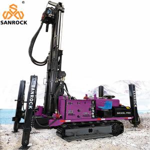 China Water Well Drilling Rig Machine Rotary Borehole Hydraulic Crawler Well Water Drilling Equipment factory