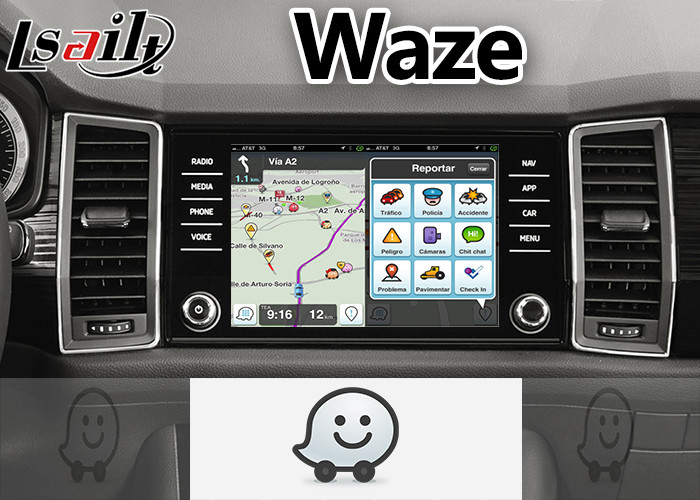 Skoda Car Video Interface android 9.0 3GB RAM 32GB ROM 2014-2020 Year