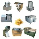 Pringle Potato Chip Frozen French Fries Production Line With Long Service Life