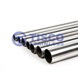 China Polished Stainless Steel Pipe Tube With High Temperature Resistance And Sliver Color factory