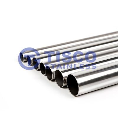 Polished Stainless Steel Pipe Tube With High Temperature Resistance And Sliver