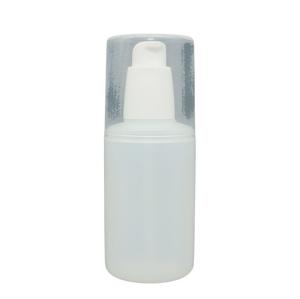 China Matte Plastic Lotion Bottles HDPE Container With Airless Pump Cap factory