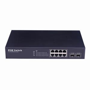 China POE-S208TG_8 Port IEEE802.3at Gigabit 15.4W 150W Built-in Power POE Switch_POETRONICS factory