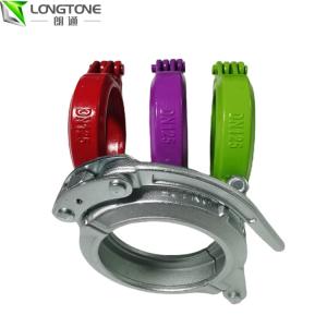 China Snap Schwing Concrete Pump Parts 4 Inch Steel Pipe Coupling Clamp factory
