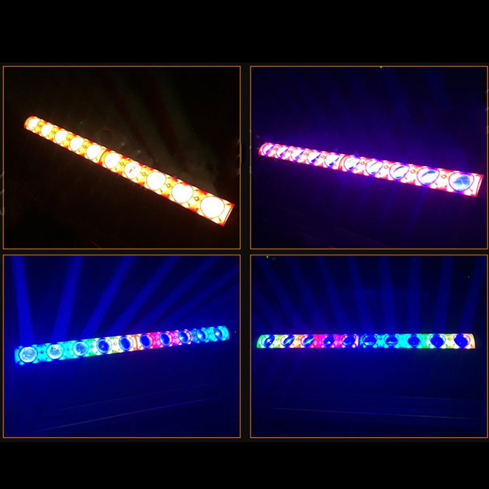 10pcs 40W 4in1 LED moving head light stage bar nightclub live studio scanning 400W RGBW light