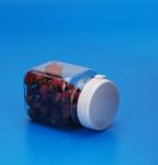 Small Capacity Food Safe Plastic Jars Custom Color Lid 17G 48MM Caliber