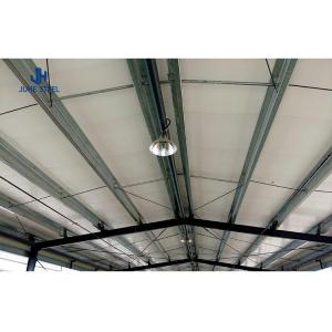 China 2-10m Height Steel Structure Cow Shed Prefab Warehouse Building With 48mm Pipe factory
