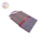Foldable Large Printed Paper Bags / Kraft Paper Shopping Bags