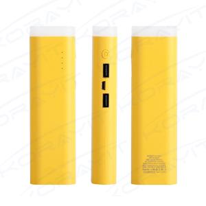 China Lighthouse Five Battery Plastic Portable Power Bank 13000 mAh,Double USB External Battery factory