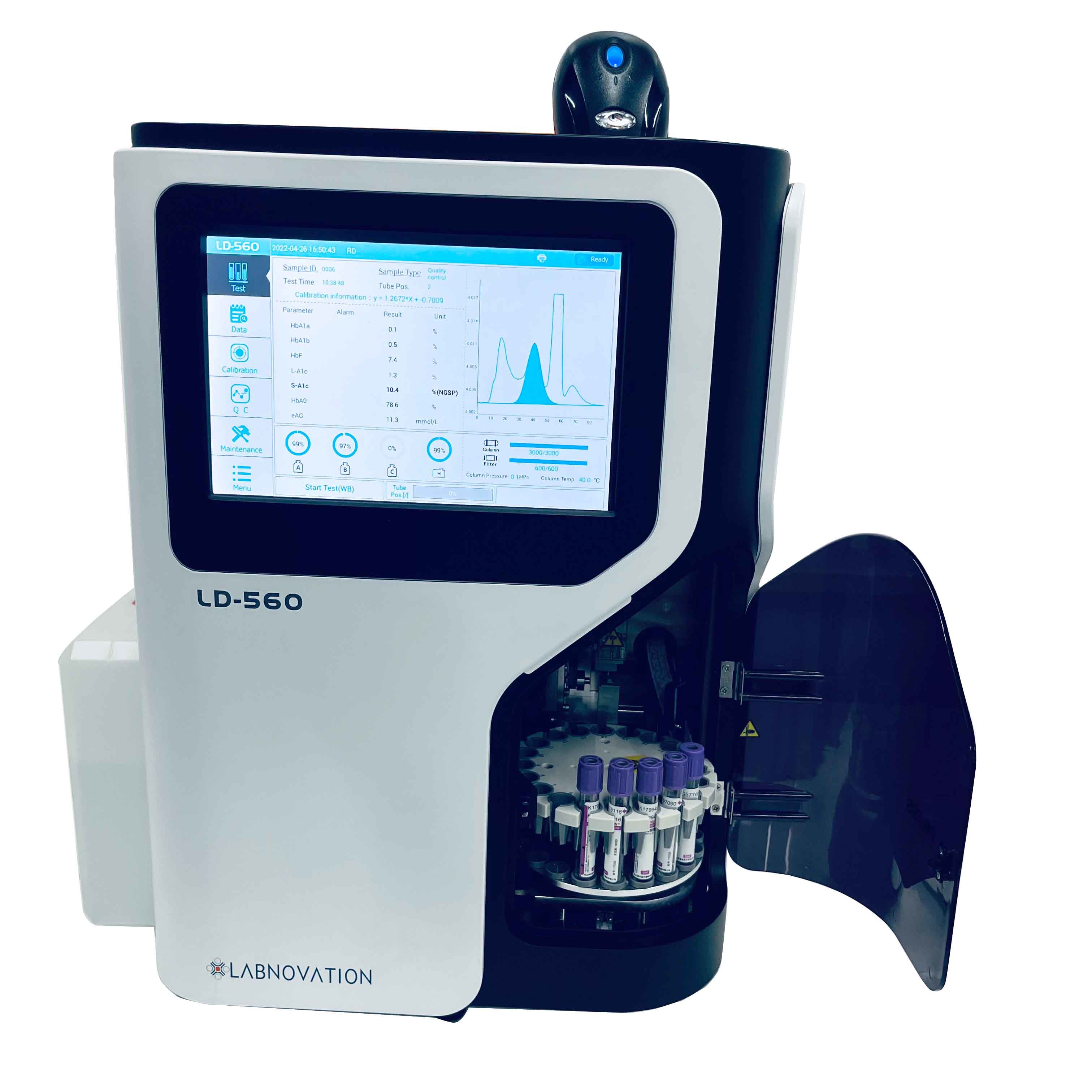 Whole Blood Automated Hematology Analyzer For HbA1c Diaglosis IFCC NGSP Certified