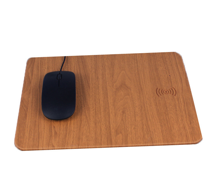 Multipurpose Wooden Wireless Charging Mouse Pad Mildew Proof