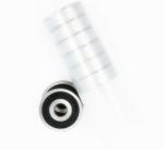15x35x11 Motorcycle All Balls Wheel Bearings 6202RS With Anti Dust Rubber Seal