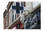 2R1G1B P 20 Pharmacy LED Cross Sign Display RS232 WIFI with OPTO / SILAN LED