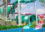 Large Outdoor Water Park Fiberglass Slide Commercial Playground Equipment