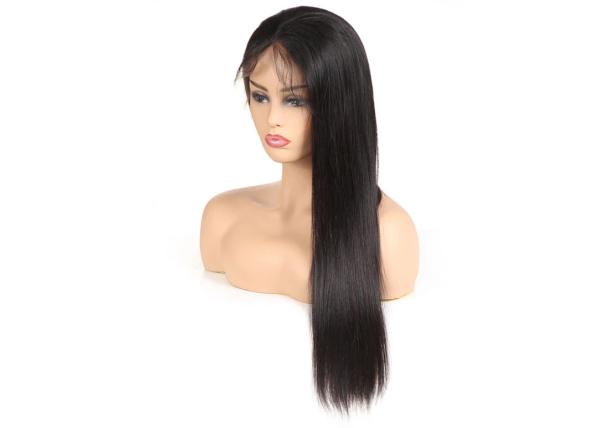 Average Size Full Lace Human Hair Wigs 100% Cuticle Aligned Without Shedding Or