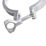 WZ Sanitary Tri Clamp Stainless Steel304 316 Casting Ferrule Flange Pipe Double