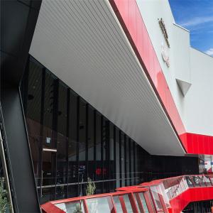 China Perforated G200 Aluminum Metal Ceiling G Shaped ISO14001 Powder Coating factory