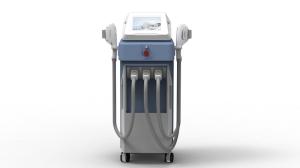 China 3 handles in one multifunctional machine with OPT+IPL+Nd yag laser for Hair Removal Tattoo Removal and Skin Rejuvenation factory
