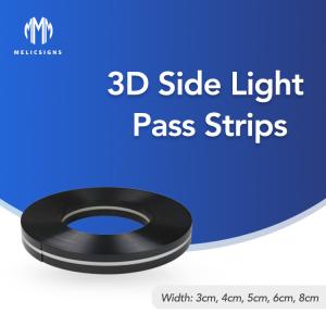 China Ab Glue Sticking Led 3D Side Pass Light Strips Channel Letter factory
