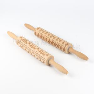 Premium Wooden Rolling Pin for Baking – Handcrafted Smooth Beechwood Rolling Pin for Dough, Pastry, Cookies, and Pizza – Durable, Easy-to-Clean Kitchen Tool for Home Bakers and Professionals