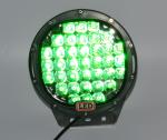 Green 185W Round LED Work Light 12V Fog Driving Roof Bar Bumper Off-road for