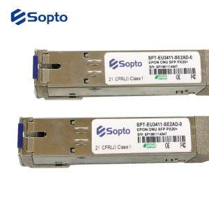 China 1000BASE-PX20+ Fiber Optic Transceiver 1.25GPON ONU SFP Module SC factory