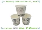 Customised Lauched Coffee Milk Eco Friendly Paper Cups Biodegradable