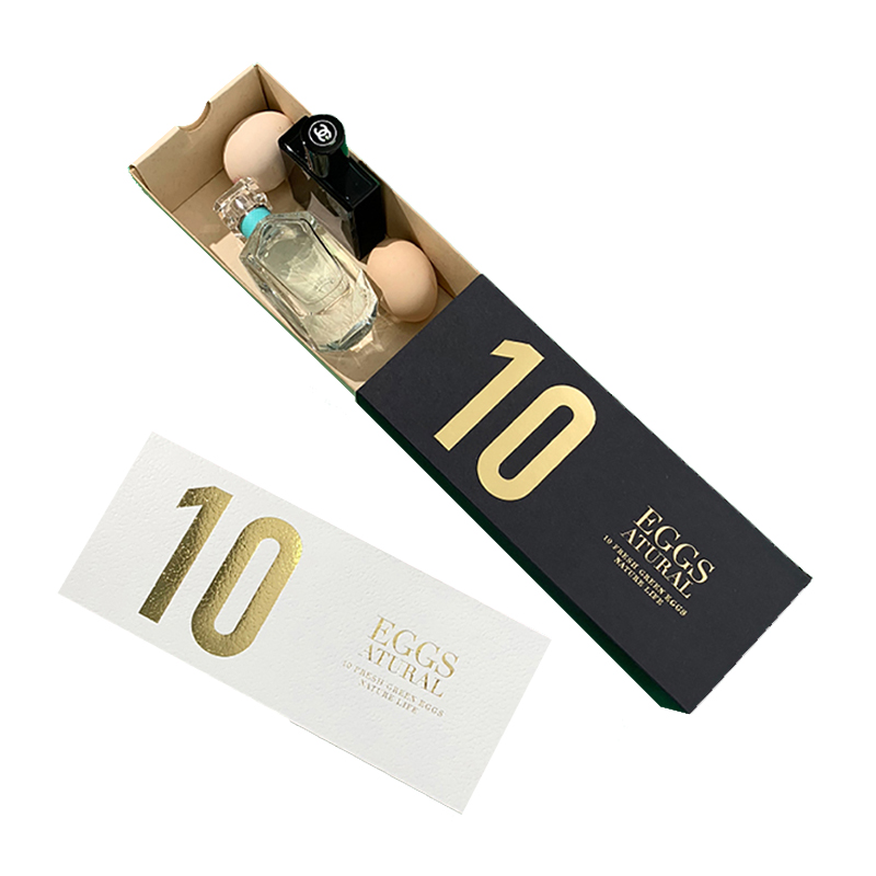 Customized Paper Egg Packaging Boxes for 12 Holes Stackable Chicken Ostrich Gift Drawer
