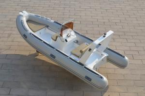 China Big Width Small Rib Boat 4.8m PVC Color Customized 8 Person Fishing Boat factory