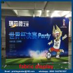 Stretch Trade Show Tension Fabric Displays with Dye Sublimation Printing