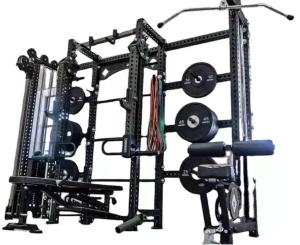 China Multi Functional Smith Machine Station Power Rack Squat Rack Smith Gym Machine factory