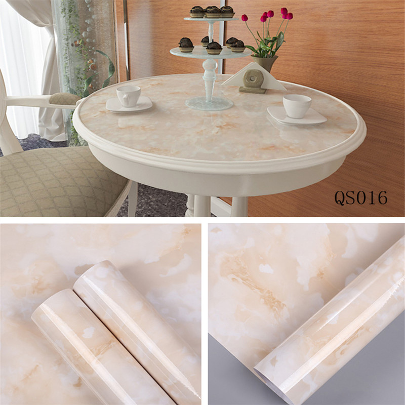 Sample Policy A4 Paper Size Sample PVC Vinyl Self Adhesive Wallpaper 3D Marble/Brick Design for Home/Kitchen/Bathroom