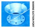 MARINE CARBON STEEL HOT GALVANIZED SUCTION PORT AS100S CB / T495-95, NOMINAL