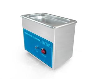 China Heated Ultrasonic Glasses Cleaner With Mechanical Control Small Capacity factory