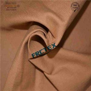 China Brown 100% Cotton 420gsm Heavy Weight Dyed Canvas fabric For Labor Workwears factory
