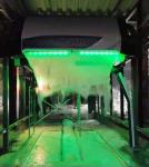 Automatic End Touchless Car Wash Equipment 360 Degree Swing Bright Wax Spray