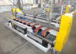 4 6 Corner Automatic Corrugated Box Folder Gluer Machine Straight Line
