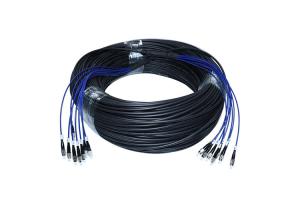 China OEM ODM Armored Fiber Optic Patch Cord Cable Jumper With SC Connectors factory
